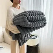 Rabbit Velvet Blanket