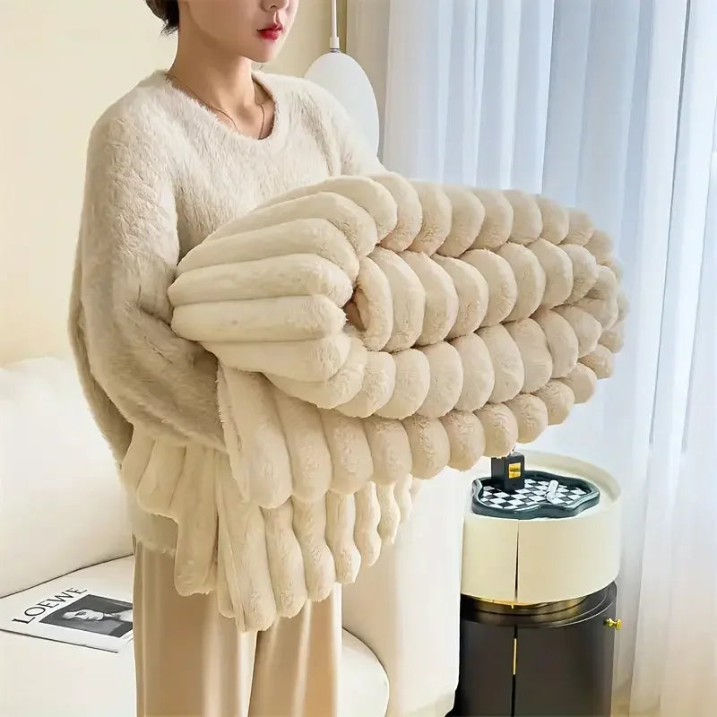 Rabbit Velvet Blanket