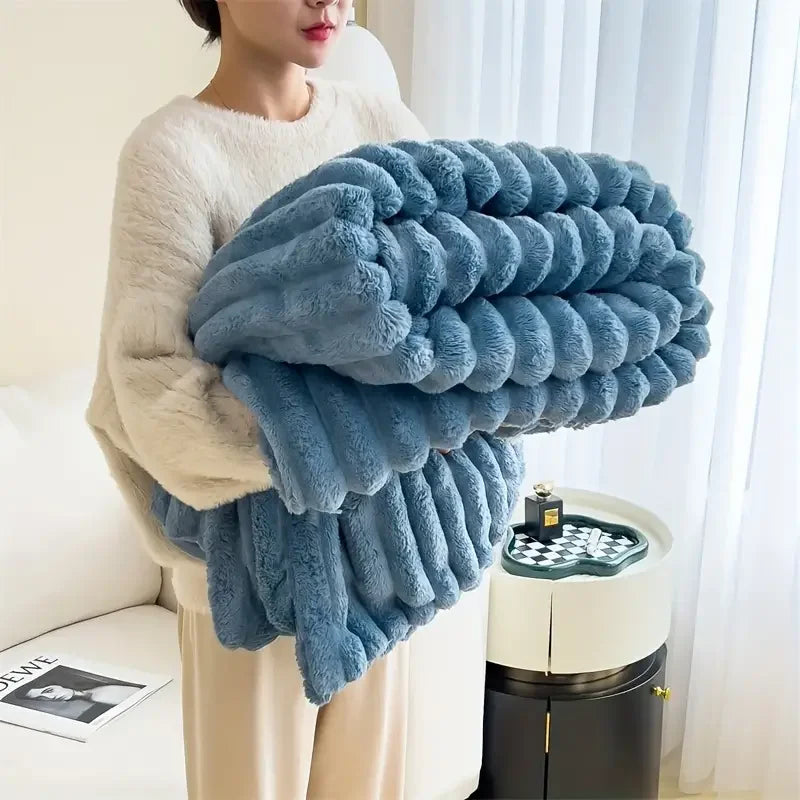 Rabbit Velvet Blanket